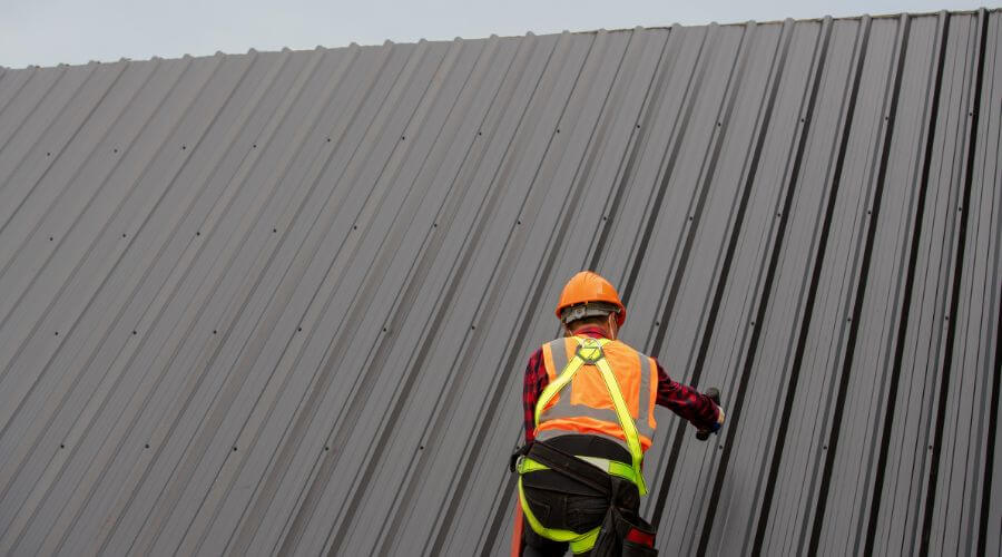 Professional metal roof installation in Geneva, IL